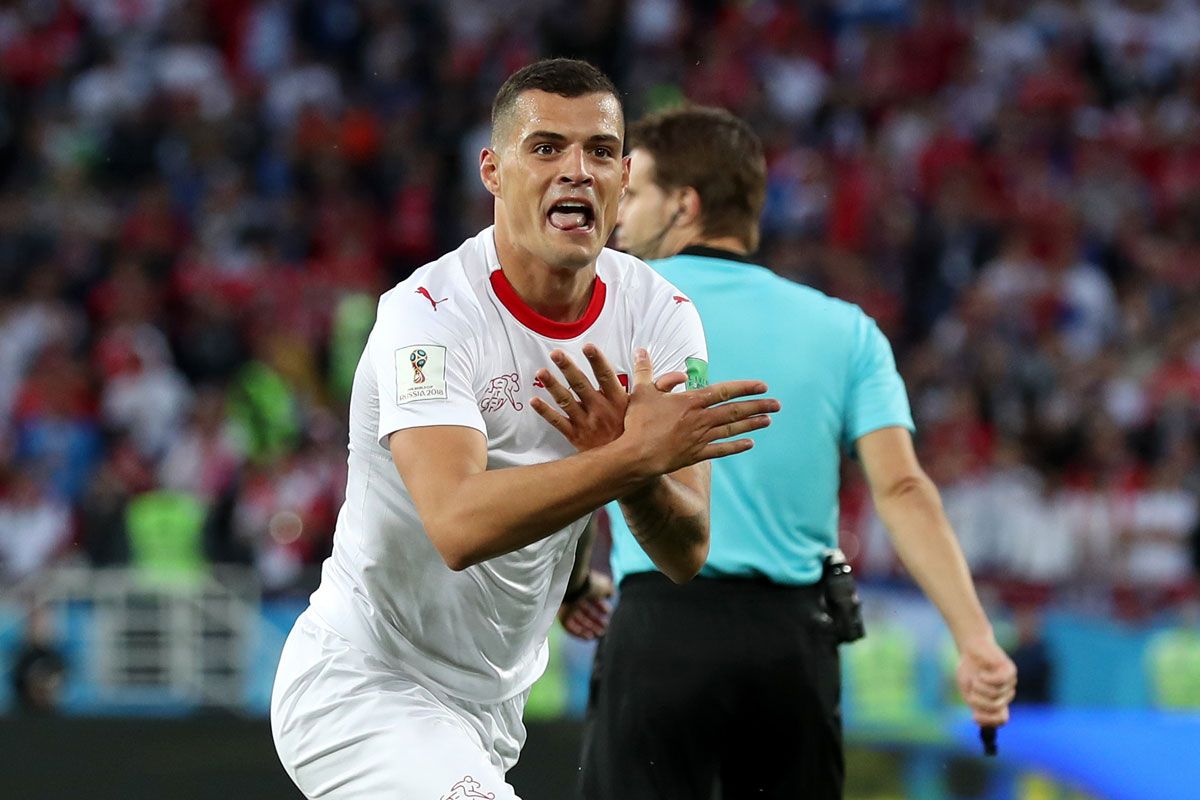 Granit Xhaka. Granit Xhaka.