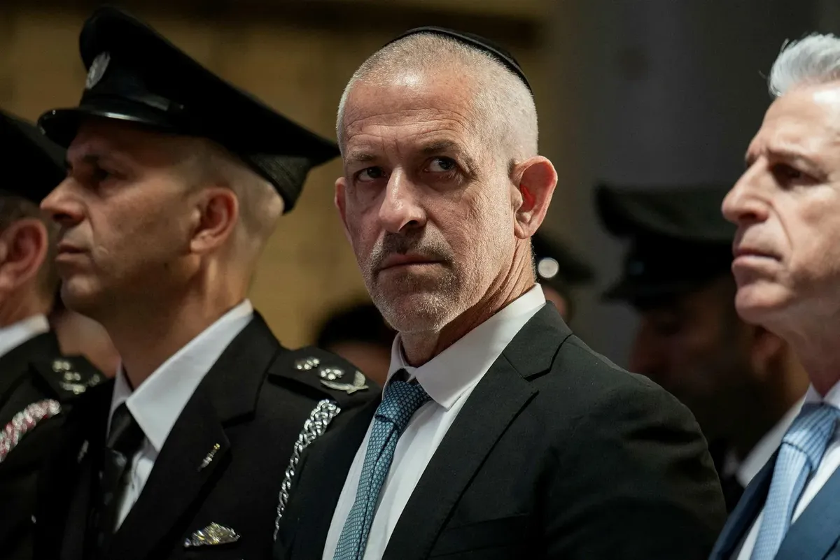 El exdirector del Shin Bet, Ronen Bar, en foto de 2025. El exdirector del Shin Bet, Ronen Bar, en foto de 2025. 