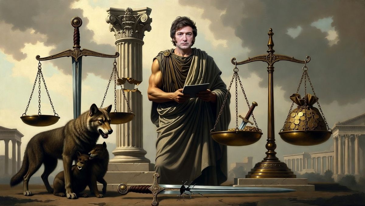 Javier Milei: Roma no paga traidores.