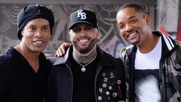 La vez que Will Smith jugó a la pelota con Ronaldinho (y fracasó)