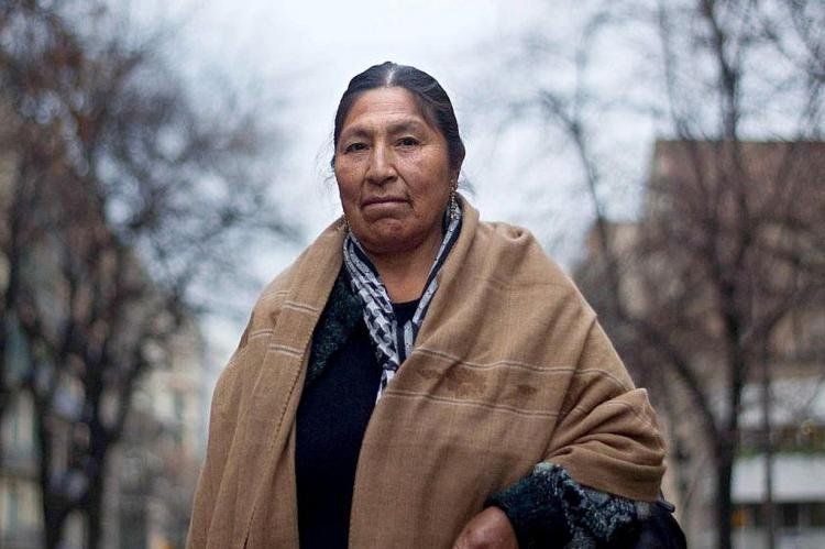 Esther, la hermana fallecida del expresidente boliviano Evo Morales