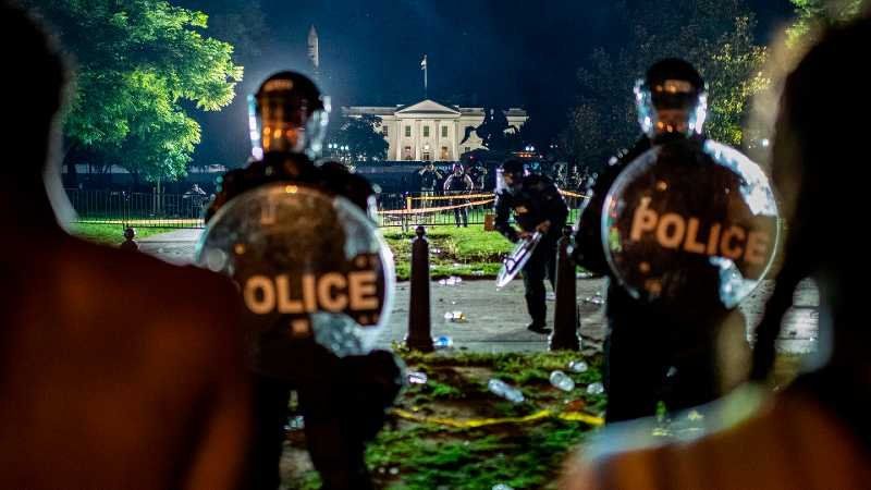 Disturbios en USA. /Foto:AFP/GettyImages