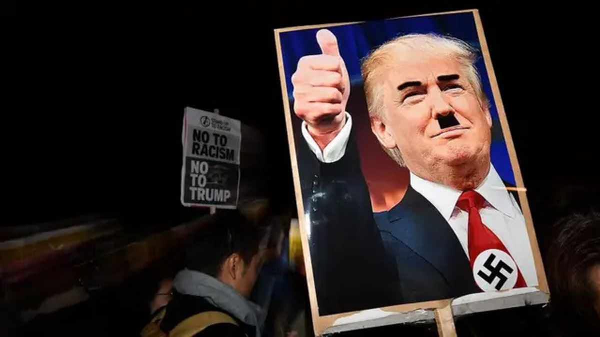 Manifestación anti Trump encabezada por demócratas en las calles de USA Manifestación anti Trump encabezada por demócratas en las calles de USA