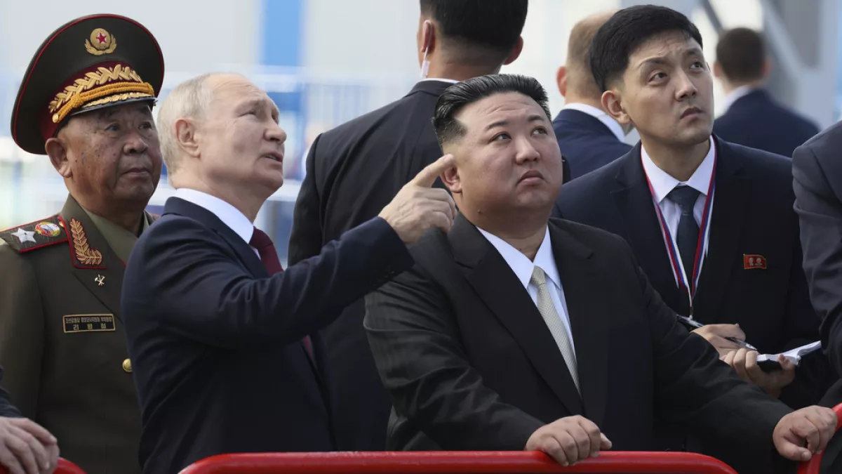 La alianza militar entre Vladimir Putin y Kim Jong-un redefine el equilibrio de poder. La alianza militar entre Vladimir Putin y Kim Jong-un redefine el equilibrio de poder.