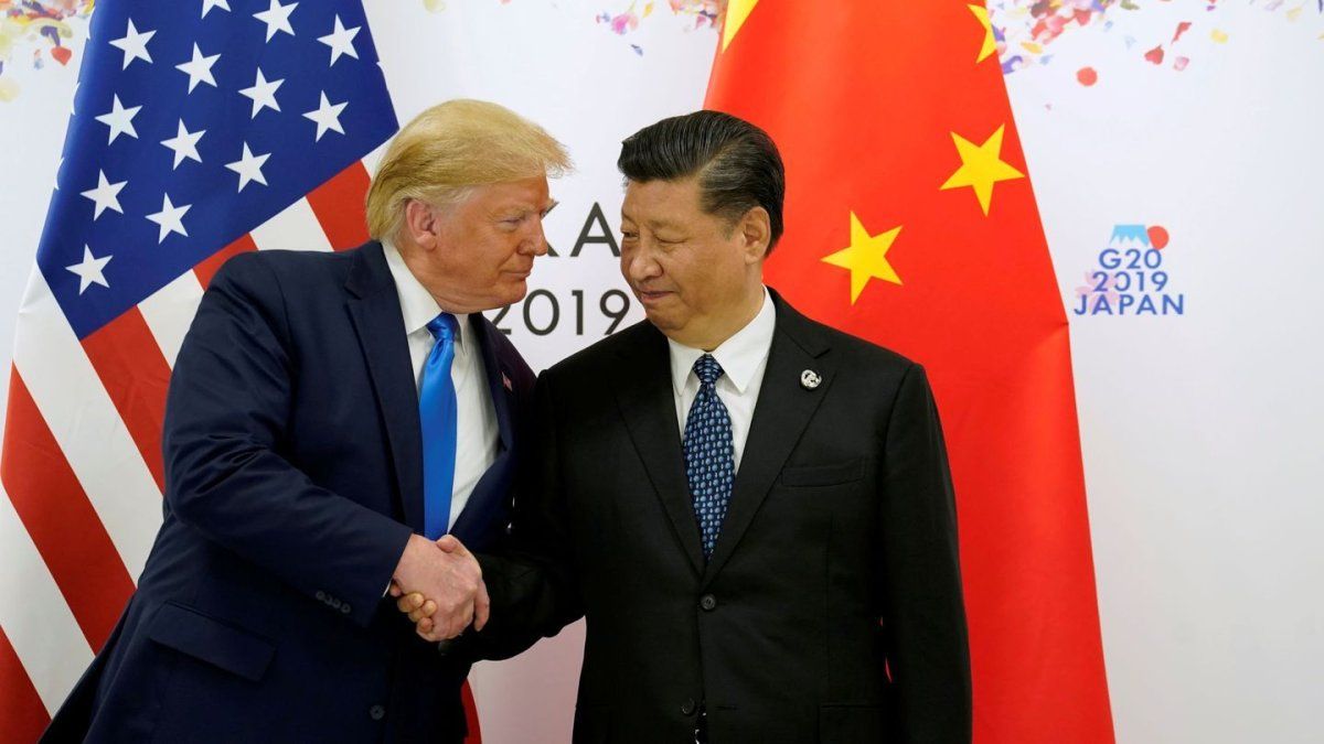 Donald Trump y Xi Jinping.&nbsp;