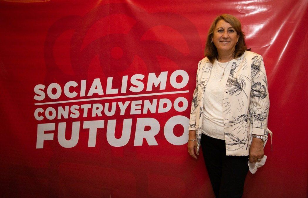 Mónica Fein seguirá al frente del Partido Socialista.&nbsp;