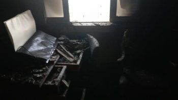 Congreso: Se incendió la oficina de una senadora de Chubut