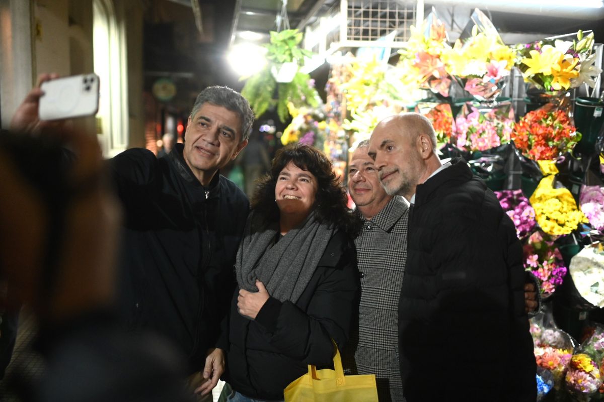 HRL y Jorge Macri en Botánico. HRL y Jorge Macri en Botánico.