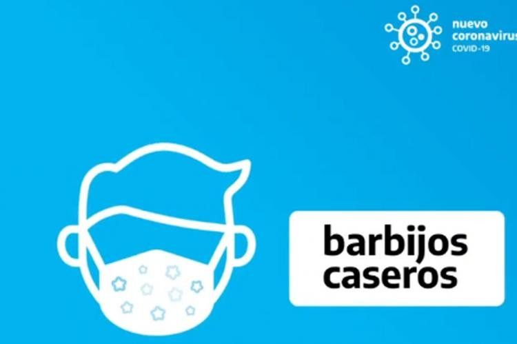 La Casa Rosada recomendó el uso de barbijos caseros al salir a la calle.