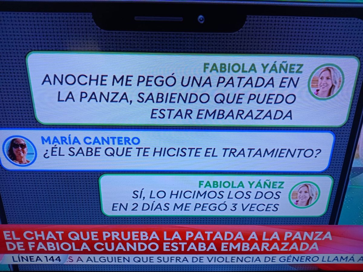 El chat de Fabiola Yáñez con la secretaria privada de Alberto Fernández El chat de Fabiola Yáñez con la secretaria privada de Alberto Fernández
