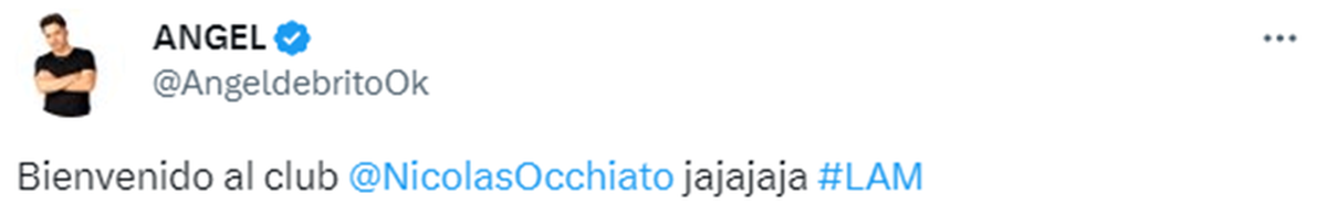 El filoso tuit de Ángel de Brito. 