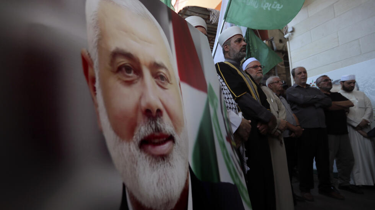 El fallecido líder político de la organización terrorista Hamas, Ismail Haniyeh, lo que motivó la amenaza iraní a Israel. El fallecido líder político de la organización terrorista Hamas, Ismail Haniyeh, lo que motivó la amenaza iraní a Israel.