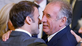 Macron y Bayrou Macron y Bayrou