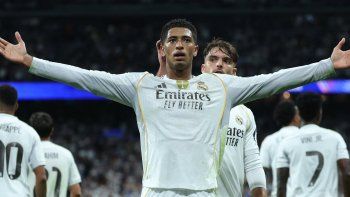 Jude Bellingham, autor del gol del Real Madrid sobre Juventus en Champions League. Jude Bellingham, autor del gol del Real Madrid sobre Juventus en Champions League.