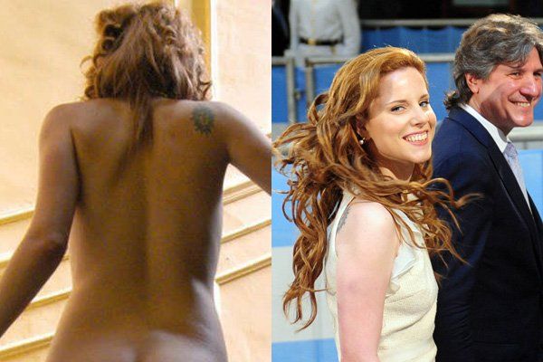 El tatuaje en el omóplato es el mismo en Nicole y en Agustina.