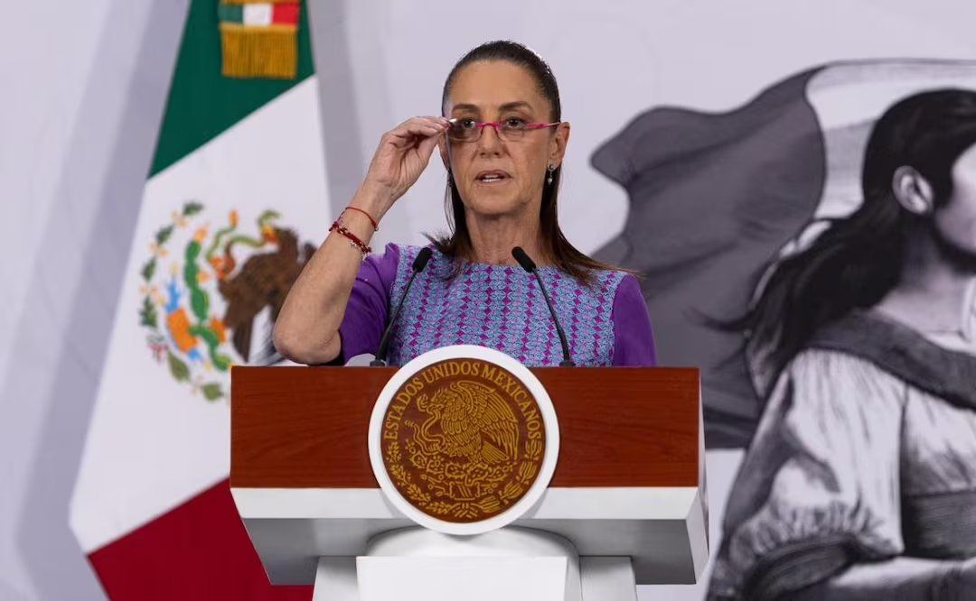 Presidenta Claudia Sheinbaum durante su conferencia de prensa desde Palacio Nacional (30/04/2026). Presidenta Claudia Sheinbaum durante su conferencia de prensa desde Palacio Nacional (30/04/2026).