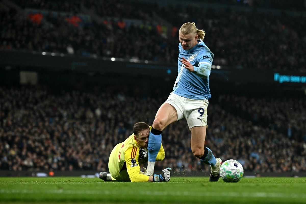Erling Haaland, el gran temor del Real Madrid: el delantero del Manchester City descansó en el último partido y llegará fresco al Bernabéu. Erling Haaland, el gran temor del Real Madrid: el delantero del Manchester City descansó en el último partido y llegará fresco al Bernabéu.