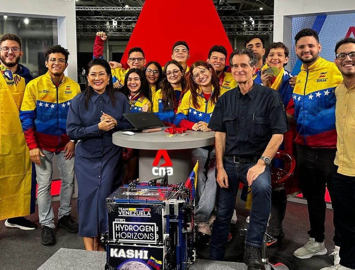 Venezuela, campeona mundial de robótica con este asombroso robot.