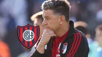 River va por un jugador de San Lorenzo River va por un jugador de San Lorenzo