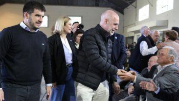 Horacio Rodríguez Larreta de recorrido de campaña en Venado Tuerto. Horacio Rodríguez Larreta de recorrido de campaña en Venado Tuerto.