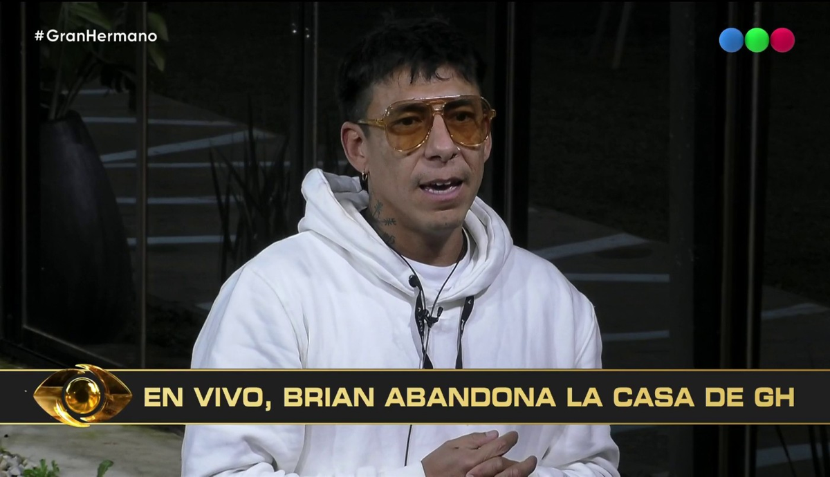 Tras quedar eliminado con casi el 90% de los votos negativos, Brian Sarmiento fue cuestionado por la relación con sus hijas. Foto: Telefe Tras quedar eliminado con casi el 90% de los votos negativos, Brian Sarmiento fue cuestionado por la relación con sus hijas. Foto: Telefe