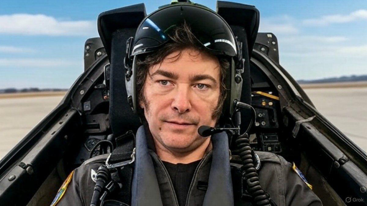 Javier Milei y la hora de acelerar en el Congreso. (Foto: Grok IA).&nbsp;