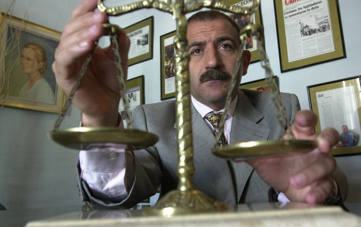 Luis Juez, modelo años 90 Luis Juez, modelo años 90