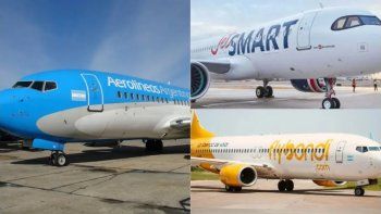 paro general: aerolineas argentinas y jetsmart se sumaron, flybondi no paro general: aerolineas argentinas y jetsmart se sumaron, flybondi no