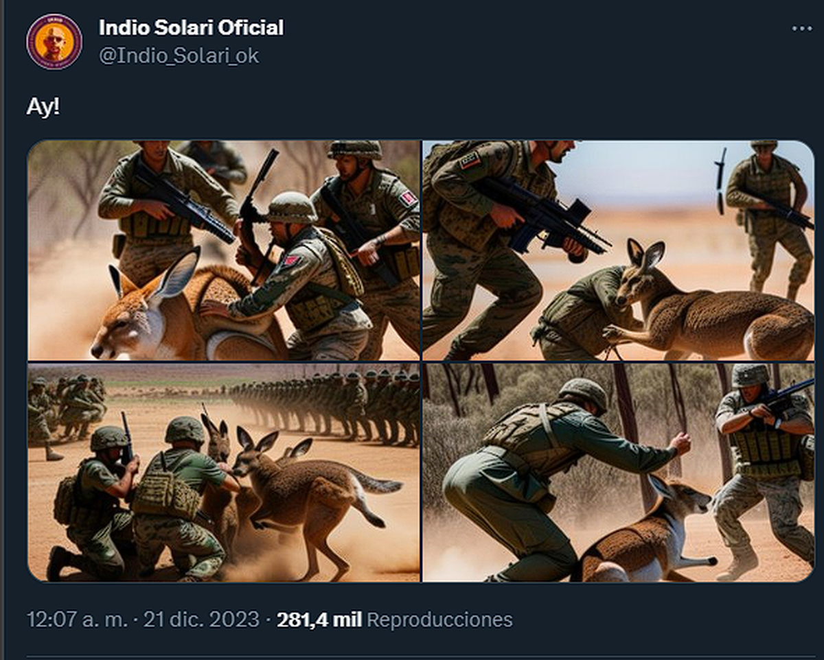 Todo cuanto acompañó al post fue un “Ay!”. Todo cuanto acompañó al post fue un “Ay!”.