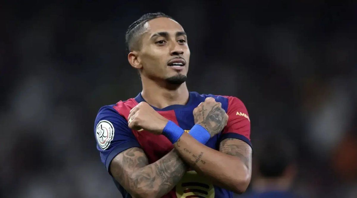 Raphinha, baja por precaución: el Barcelona pierde a uno de sus jugadores más determinantes en plena pelea por LaLiga.