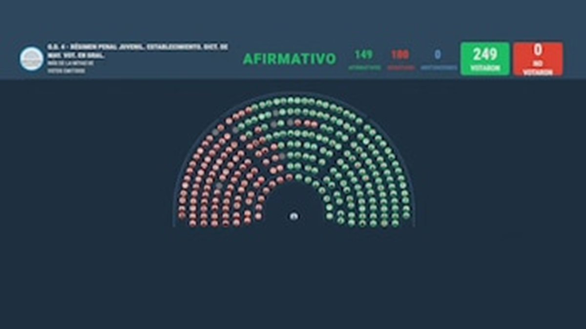 Diputados aprobó el proyecto de Nueva Ley Penal Juvenil