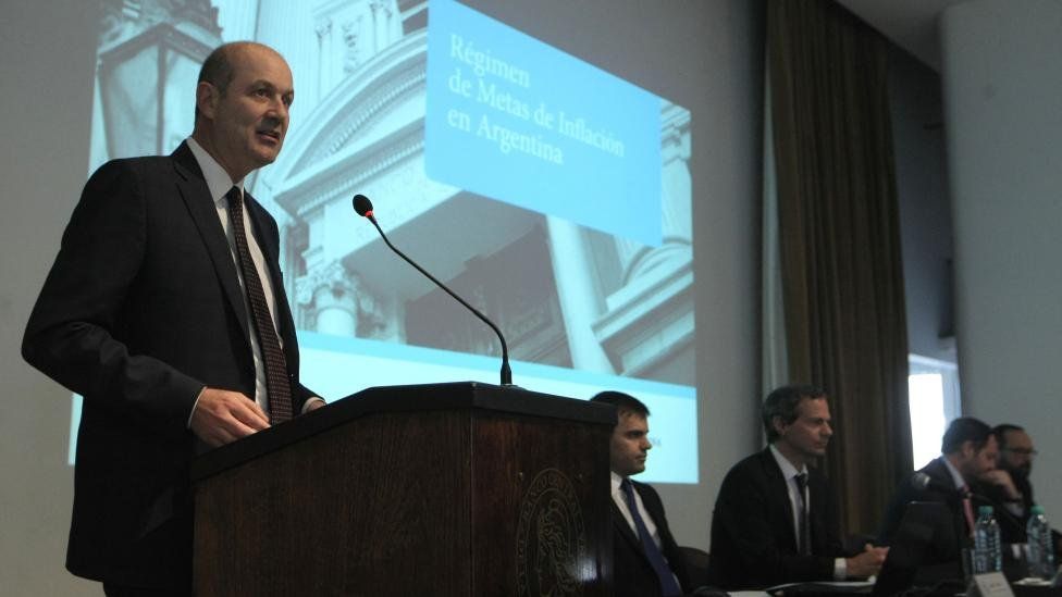 Federico Sturzenegger, titular del Central.