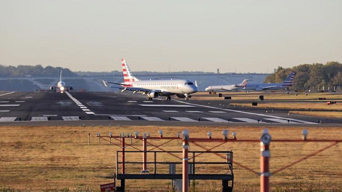 Aeropuerto Ronald Reagan en Washington D.C..&nbsp;