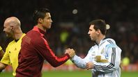 Cristiano Ronaldo y Messi, dos leyendas
