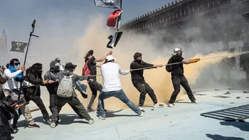 Incidentes en México: Manifestantes quisieron ingresar al Palacio Nacional