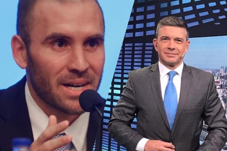 El periodista Pablo Rossi, muy enojado con Martín Guzmán.