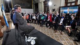 Sergio Massa abre la jornada por la digitalización de la salud, etapa inevitable en la postpandemia.