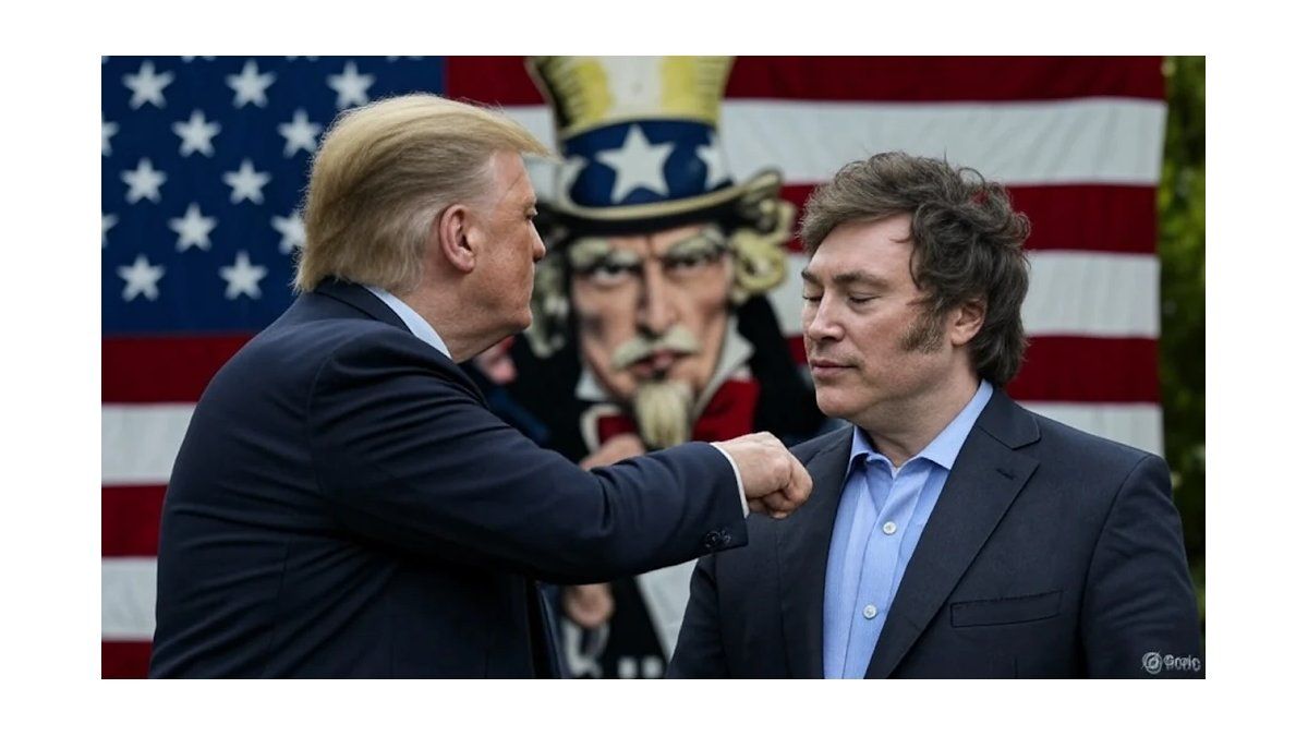 Autoridad de Donald Trump bajo mirada del Tío Sam.&nbsp;