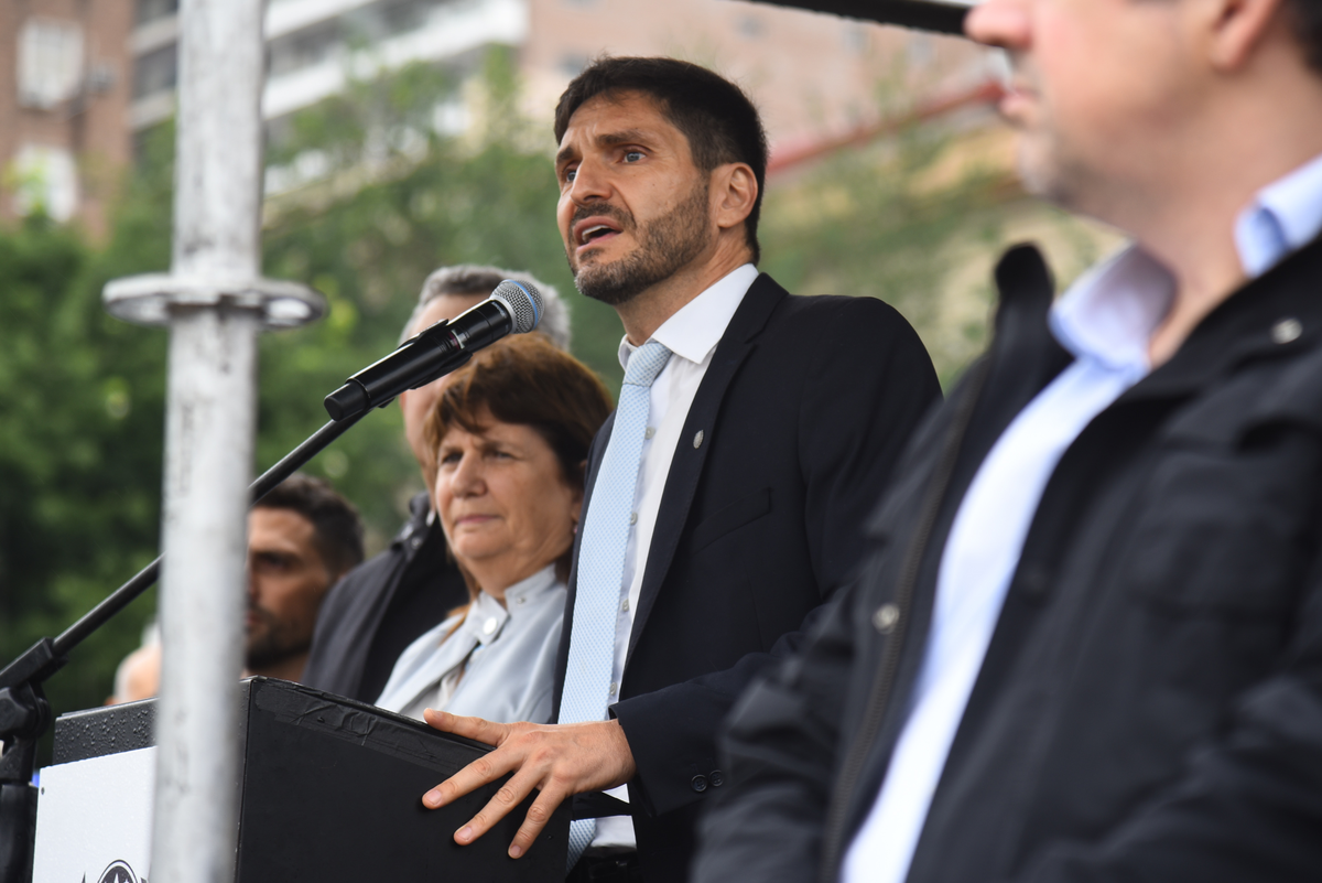 Maximiliano Pullaro y Patricia Bullrich presentaron ayer el Plan Bandera en Rosario, Santa Fe. Maximiliano Pullaro y Patricia Bullrich presentaron ayer el Plan Bandera en Rosario, Santa Fe.