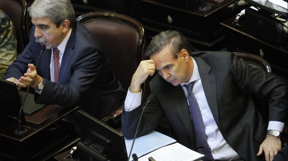 Aníbal Fernández y Miguel Ángel Pichetto