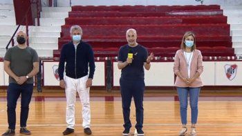 Horacio Rodríguez Larreta dio una conferencia en el vacunatorio de River. Horacio Rodríguez Larreta dio una conferencia en el vacunatorio de River.