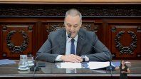 Manuel Adorni, este miércoles en su informe de gestión en el Congreso. Manuel Adorni, este miércoles en su informe de gestión en el Congreso.