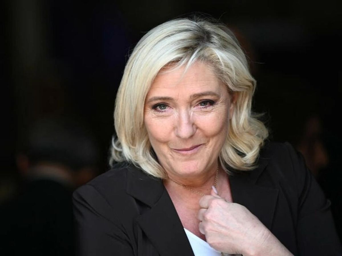 Marine Le Pen, líder de la extrema derecha en Francia.