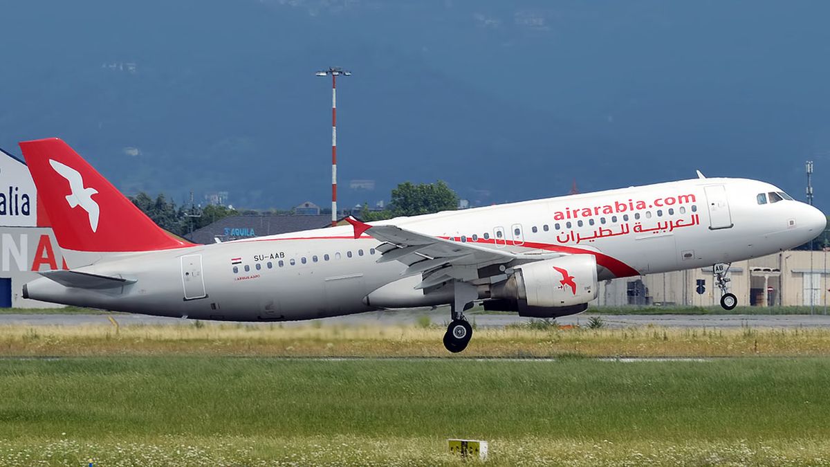 Suecedió en un vuelo de Air Arabia. Suecedió en un vuelo de Air Arabia. 