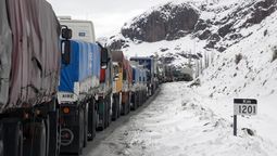 ¡Atención transportistas! Las autoridades habilitaron el paso por tandas para liberar los 1500 camiones que aguardaban cruzar la frontera Argentina Chile.