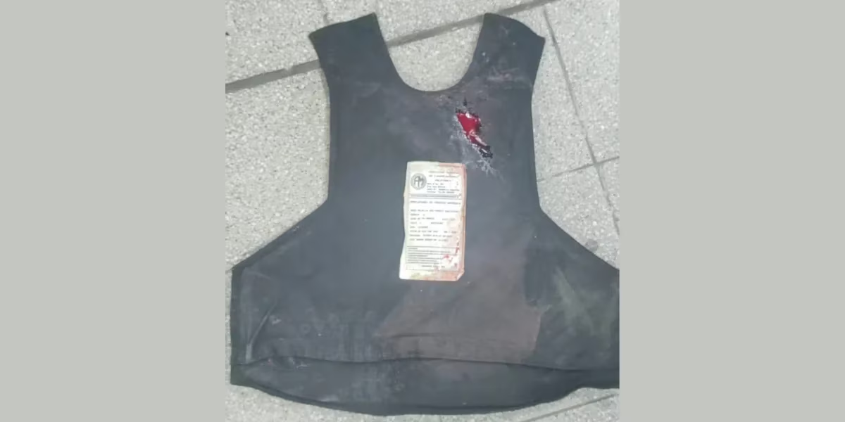 Este es el chaleco al que hizo referencia Cúneo.