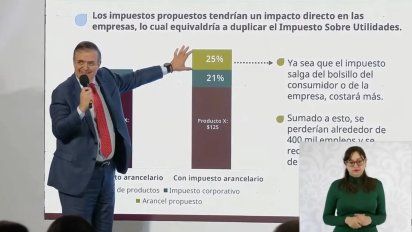México dice que el arancel de Trump es 