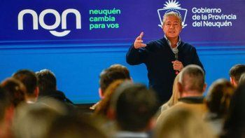 Elgobernador de Neuquén, Rolando Figueroa, destacó la poca dependencia delgobierno de Javier Milei y advirtió que puede financiar el 90% de la obrapública. Elgobernador de Neuquén, Rolando Figueroa, destacó la poca dependencia delgobierno de Javier Milei y advirtió que puede financiar el 90% de la obrapública.