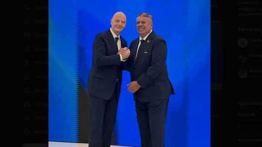 Gianni Infantil y Claudio Tapia, 117/12/2025. Gianni Infantil y Claudio Tapia, 117/12/2025.