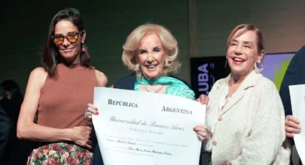 Mirtha Legrand apoyó a la educación pública tras ser homenajeada por la UBA. (Foto: RS Fotos)